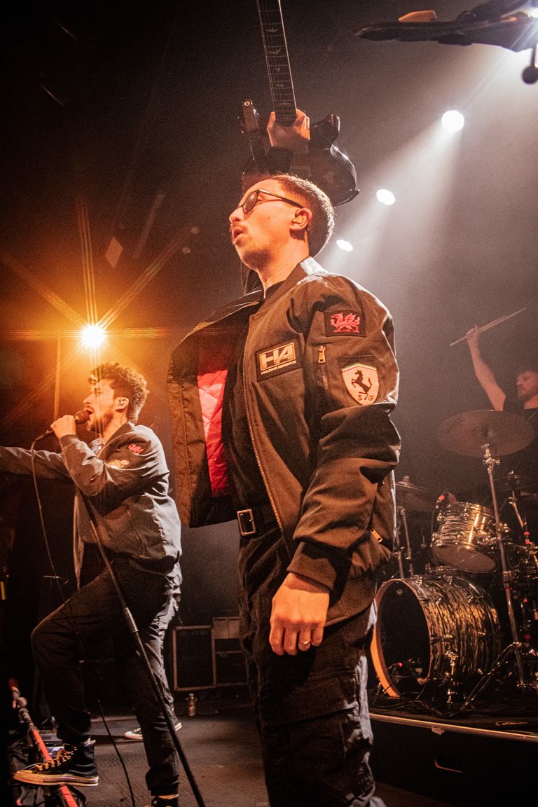 Holding Absence performing live in Adelaide at Lion Arts Factory